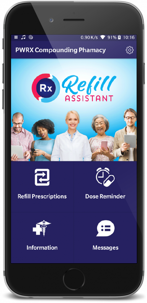 refill assistant Phone MockUp